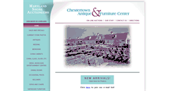 Desktop Screenshot of chestertownantiqueandfurniturecenter.com