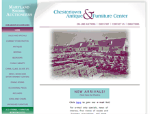 Tablet Screenshot of chestertownantiqueandfurniturecenter.com